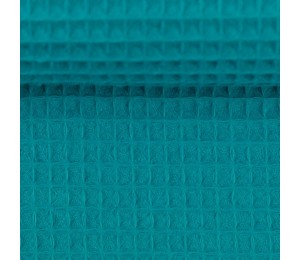 Waffelpiqué Nelson - aqua